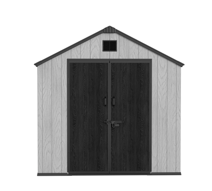 חדר אחסון לגינה בגודל 2.3 על 2.3 מטר דגם GA88