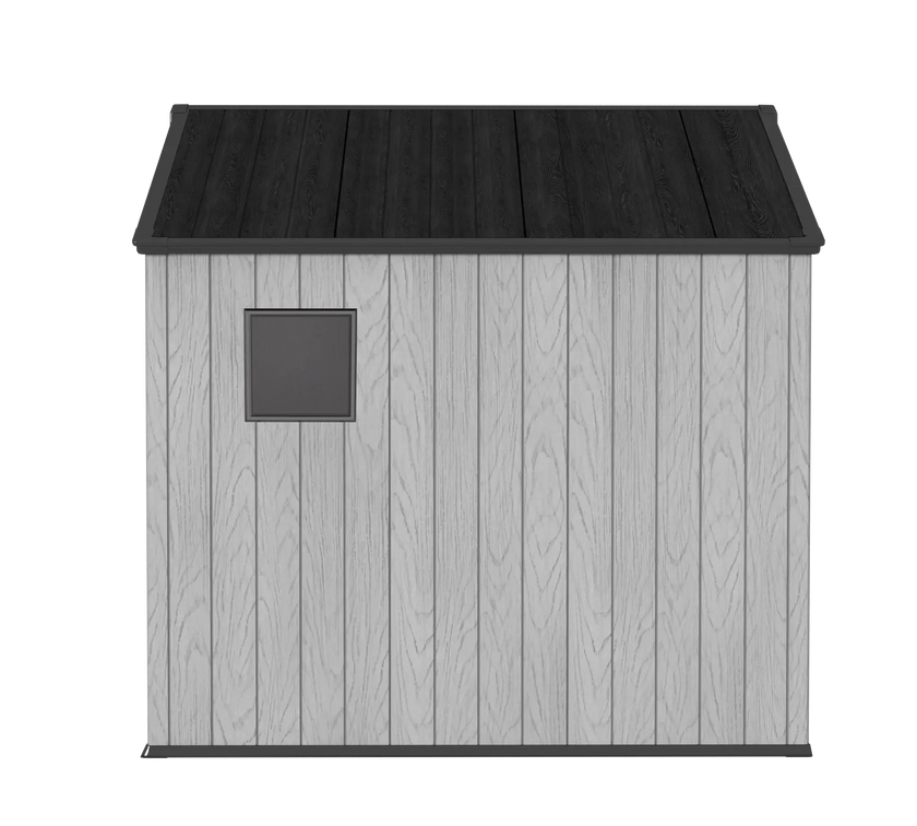 מחסן פלסטיק עם שלדת מתכת מחוזקת דגם GA88